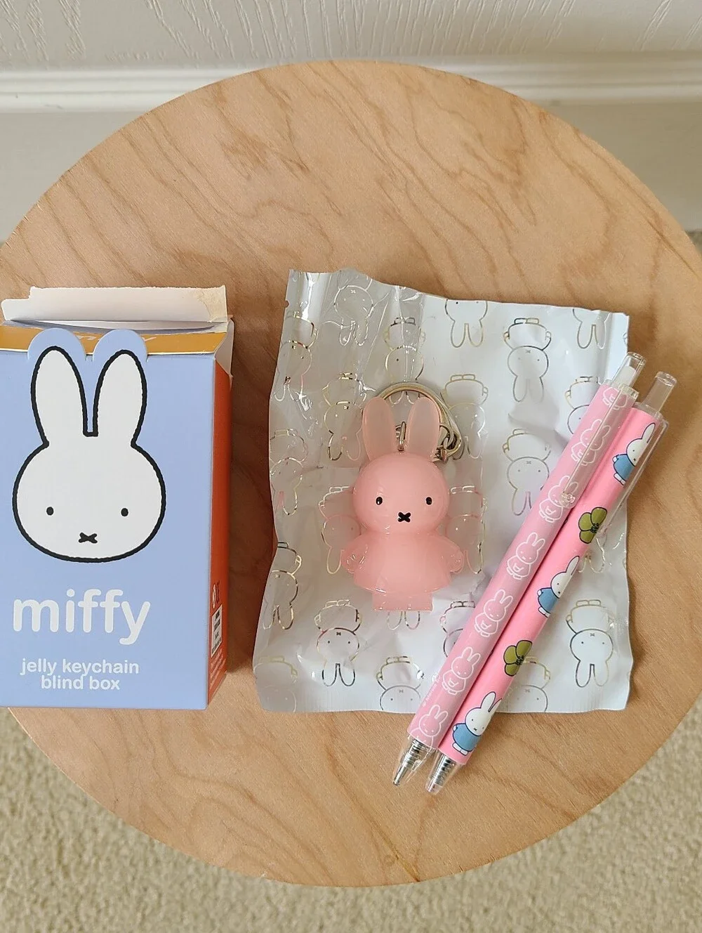 Miffy Jelly Keychain Blind Box Set - Pink Watermelon Figure